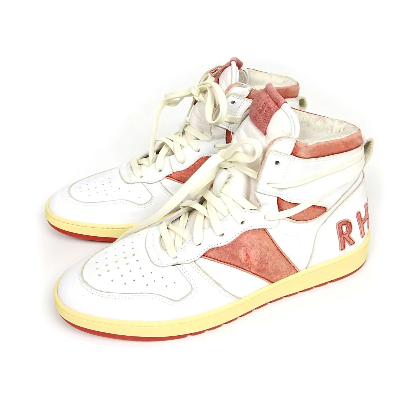 Rhude Bball Hi Top Sneakers Size 11