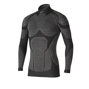 Ride Tech Long Sleeve Winter Top Black/Gray XL/XXL