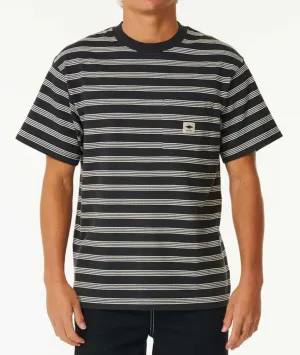 Rip Curl Quality Surf Products Stripe Tee