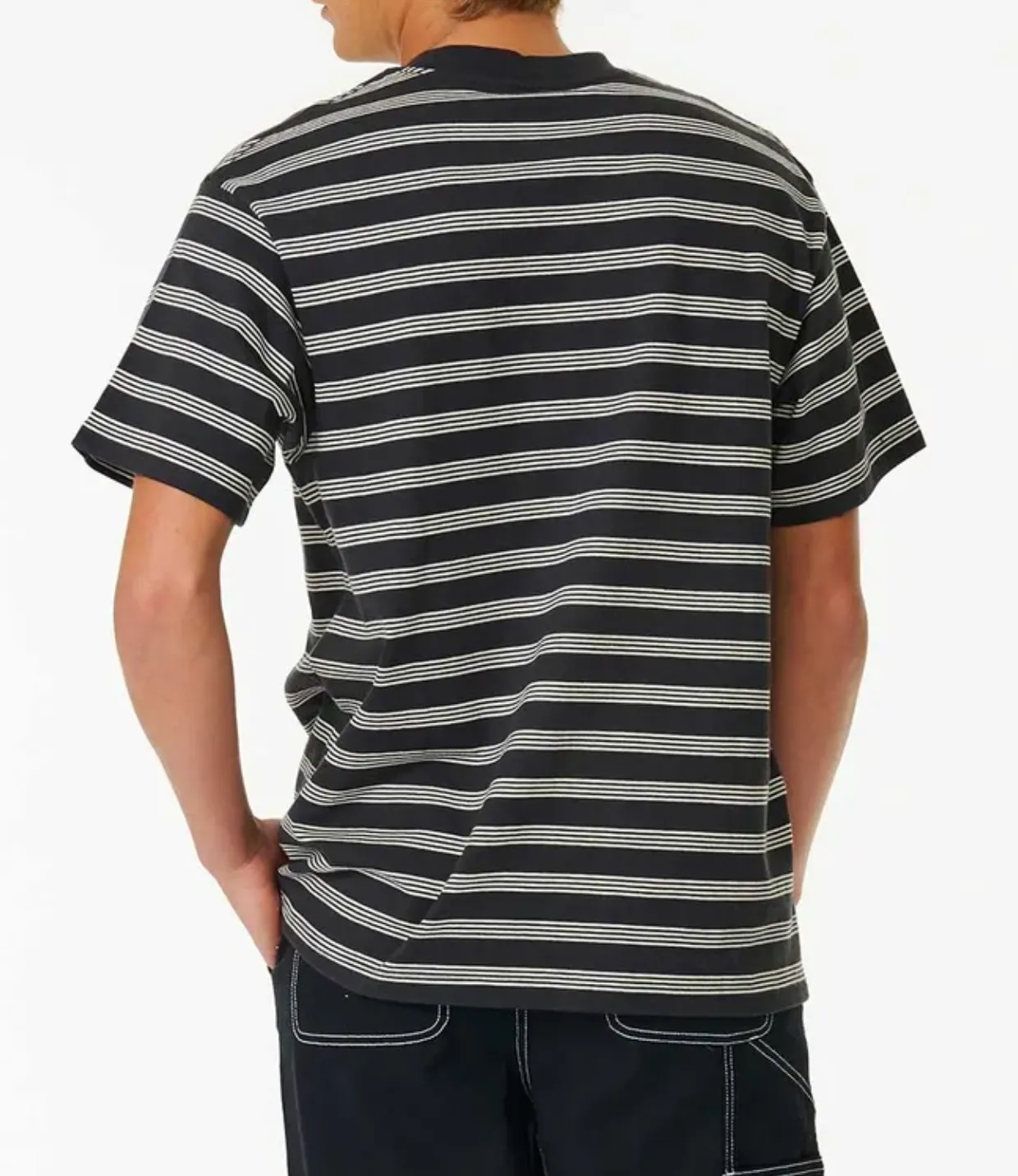 Rip Curl Quality Surf Products Stripe Tee