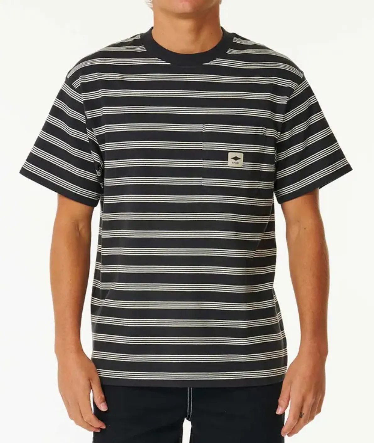 Rip Curl Quality Surf Products Stripe Tee