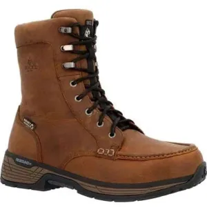 Rocky Men's Treadflex 8" Soft Toe WP Slip Resistant Work Boot- Horse- RKK0499