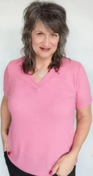 Rose Short Sleeve Knit Top