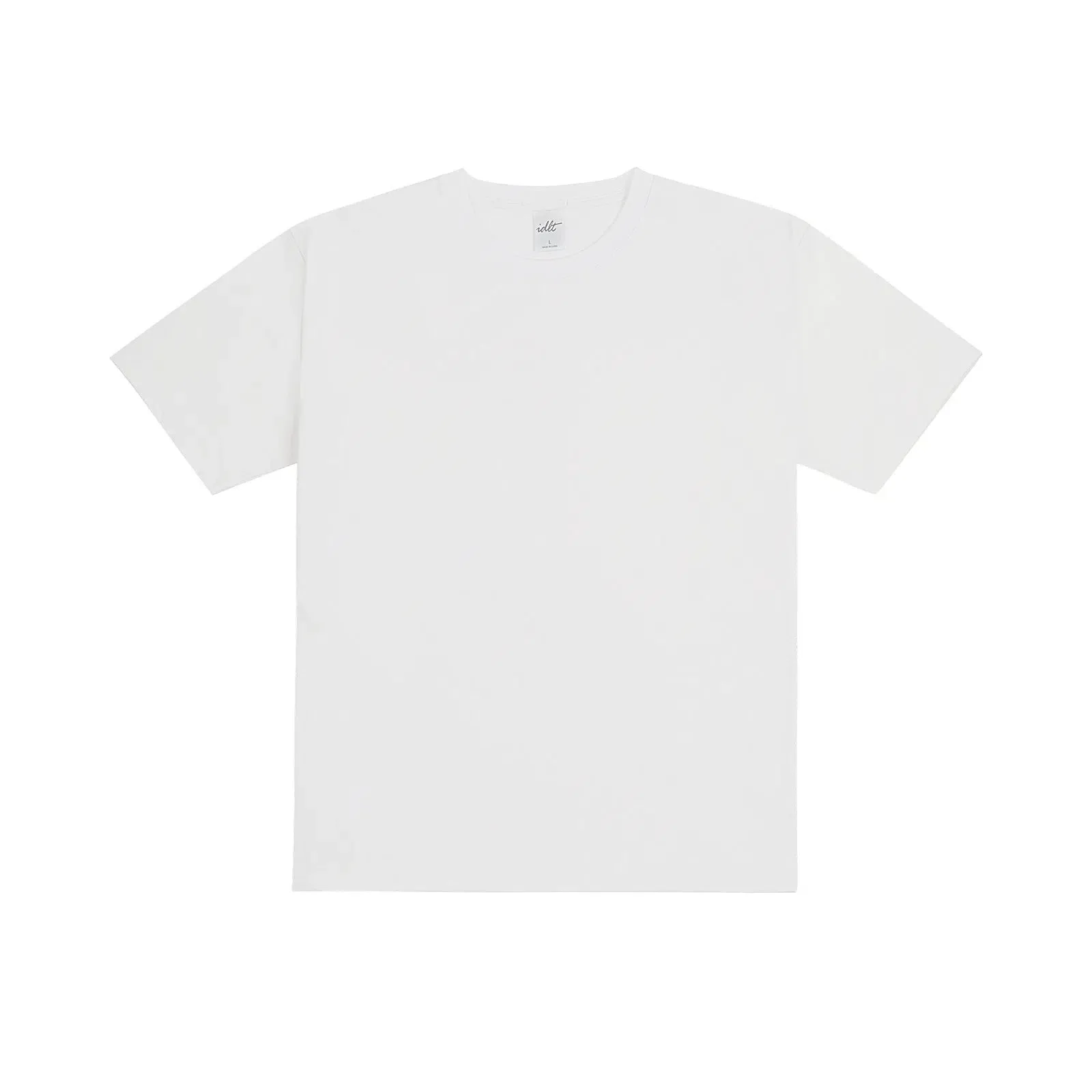 Round Neck Solid Color T-shirt
