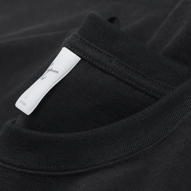 Round Neck Solid Color T-shirt