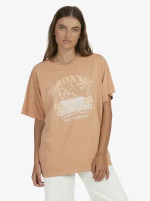 Roxy Matilda Oversized Tee TOASTED NUT