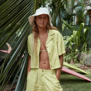 ROXY SEA CORE BUCKET HAT TAPIOCA