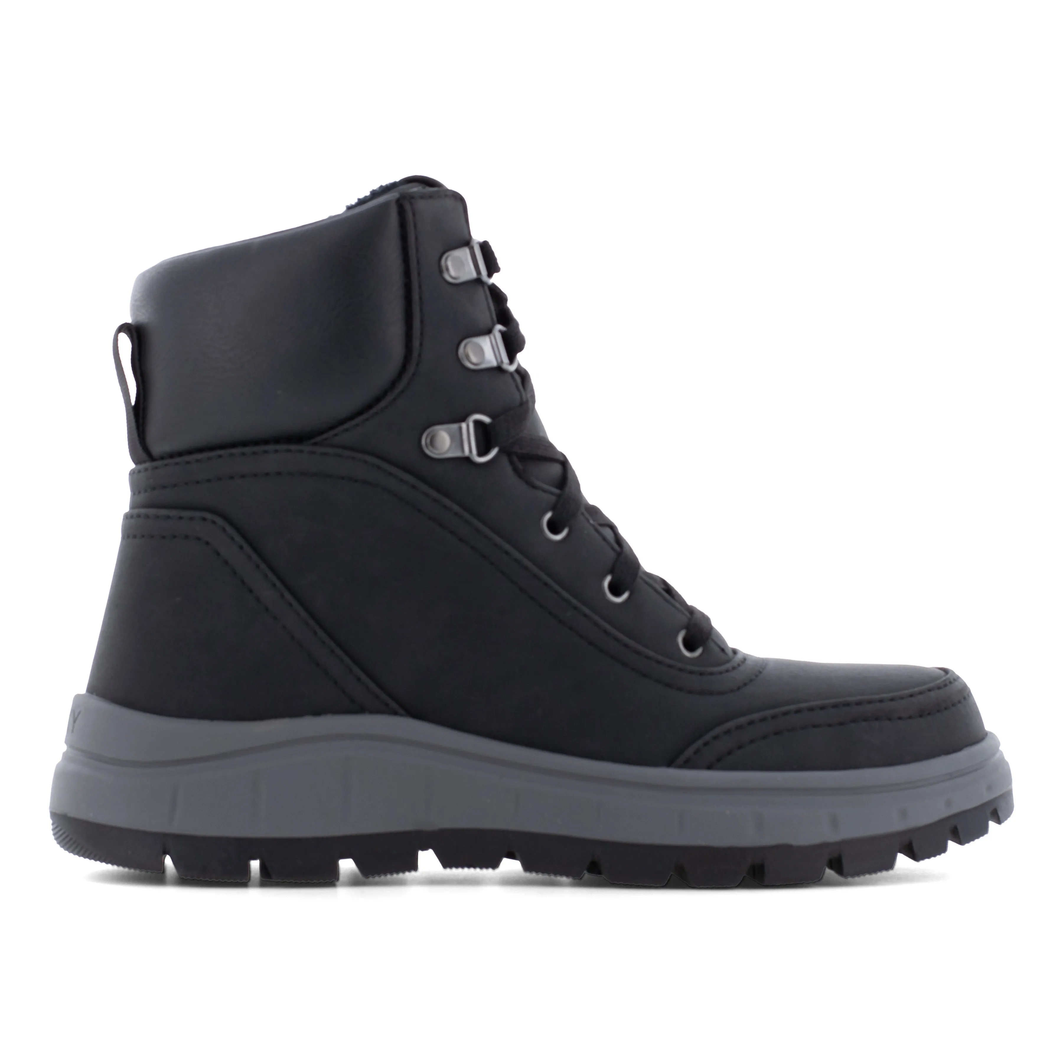 Roxy Women's Karmel Comp Toe Lace-Up Work Boot - Black - RX90301