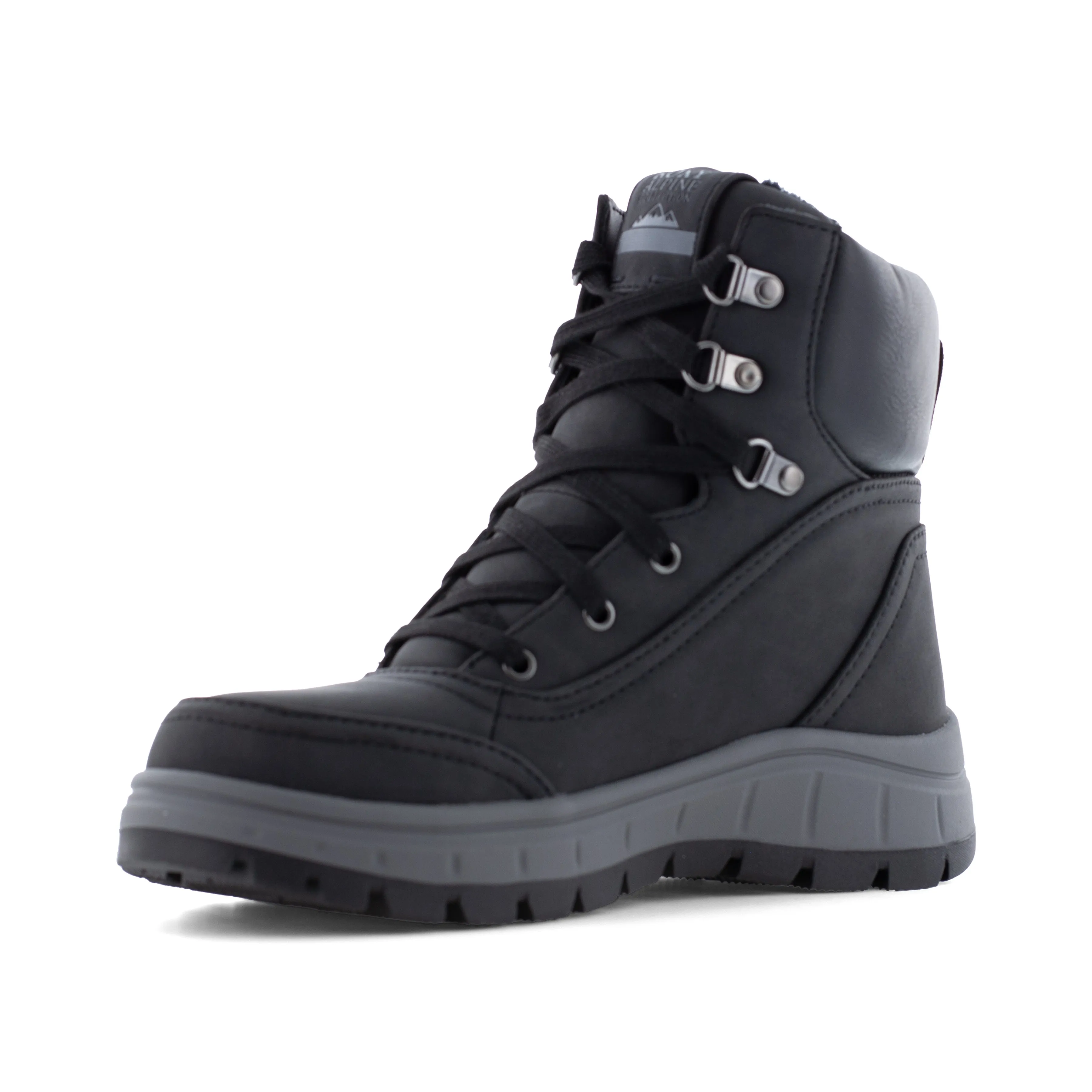 Roxy Women's Karmel Comp Toe Lace-Up Work Boot - Black - RX90301
