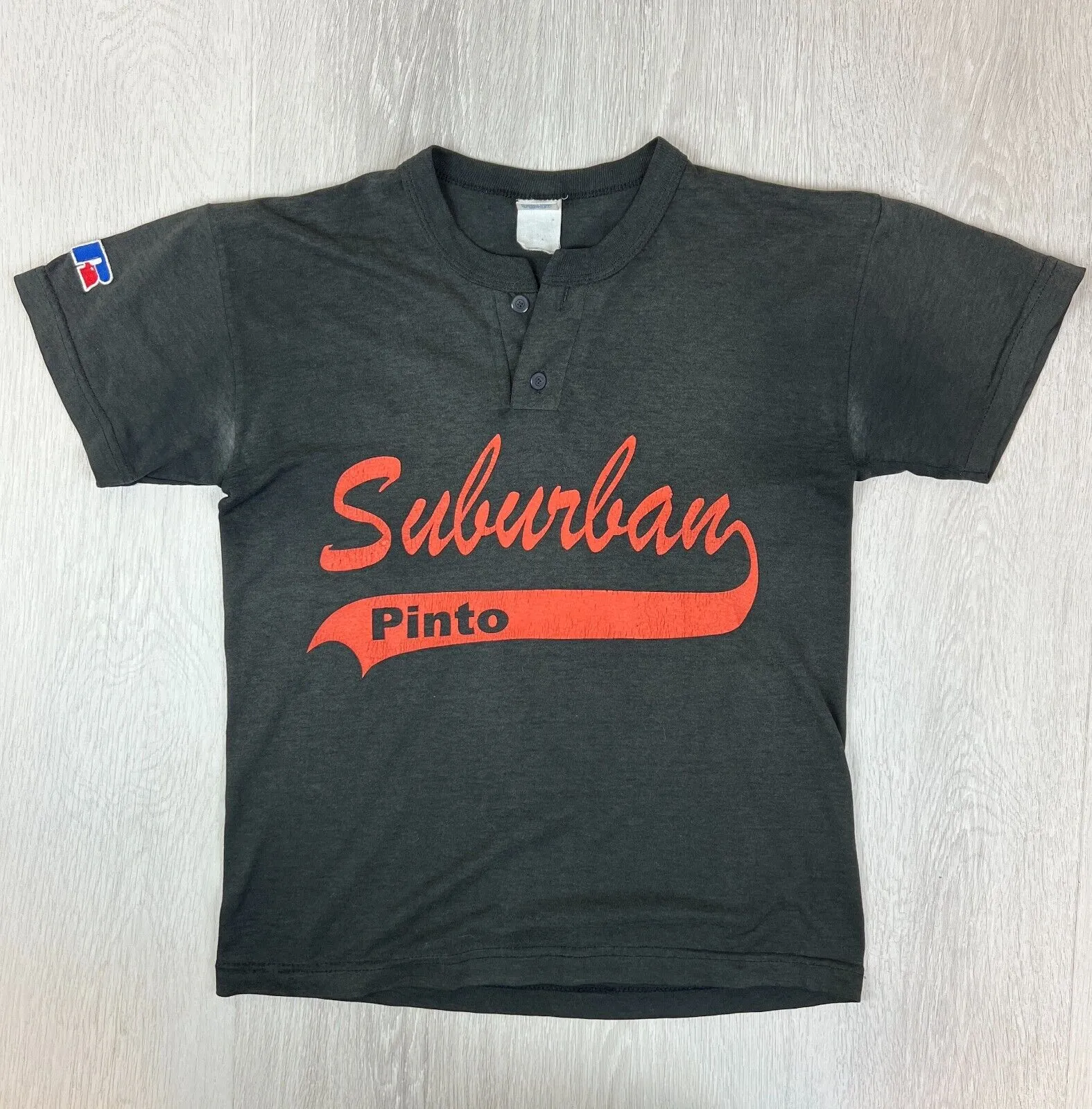 Russell Athletic Suburban Pinto Vintage T-Shirt Size Unknown Approx XS
