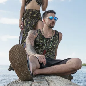 Sacred Gold: Flower of life Tank top