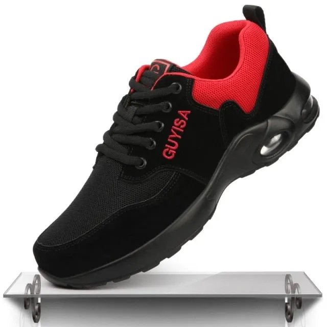 Safety Shoes Men Steel Toe Shoes Anti-puncture Work Boots Indestructible Shoe Work Sefety Boots Male Sneakers Zapatos De Hombre