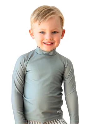 Sage | Manly | Sustainable Rash Top