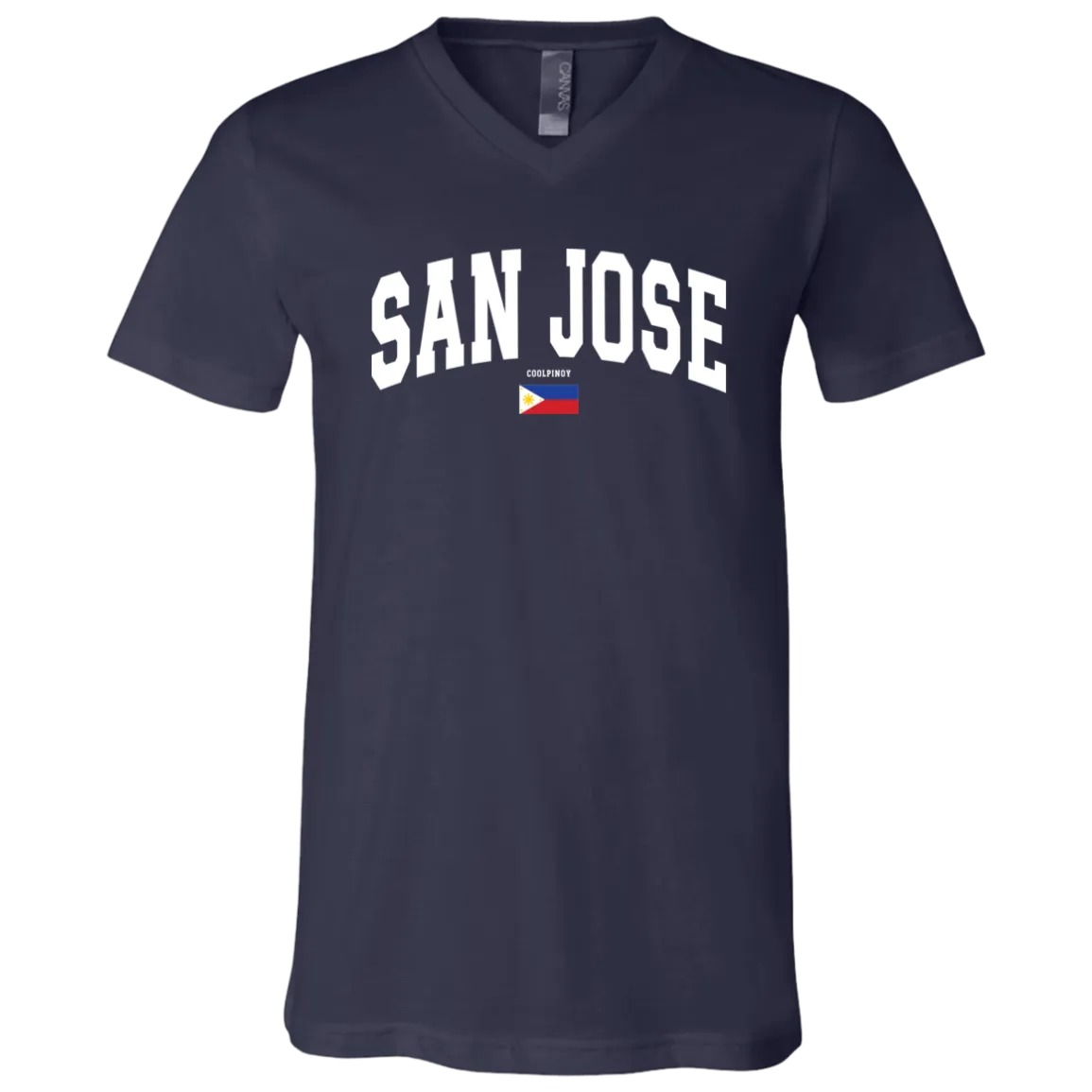 San Jose Unisex Jersey V-Neck T-Shirt