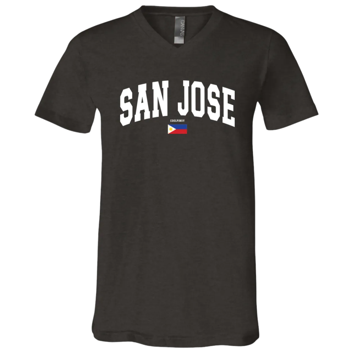 San Jose Unisex Jersey V-Neck T-Shirt