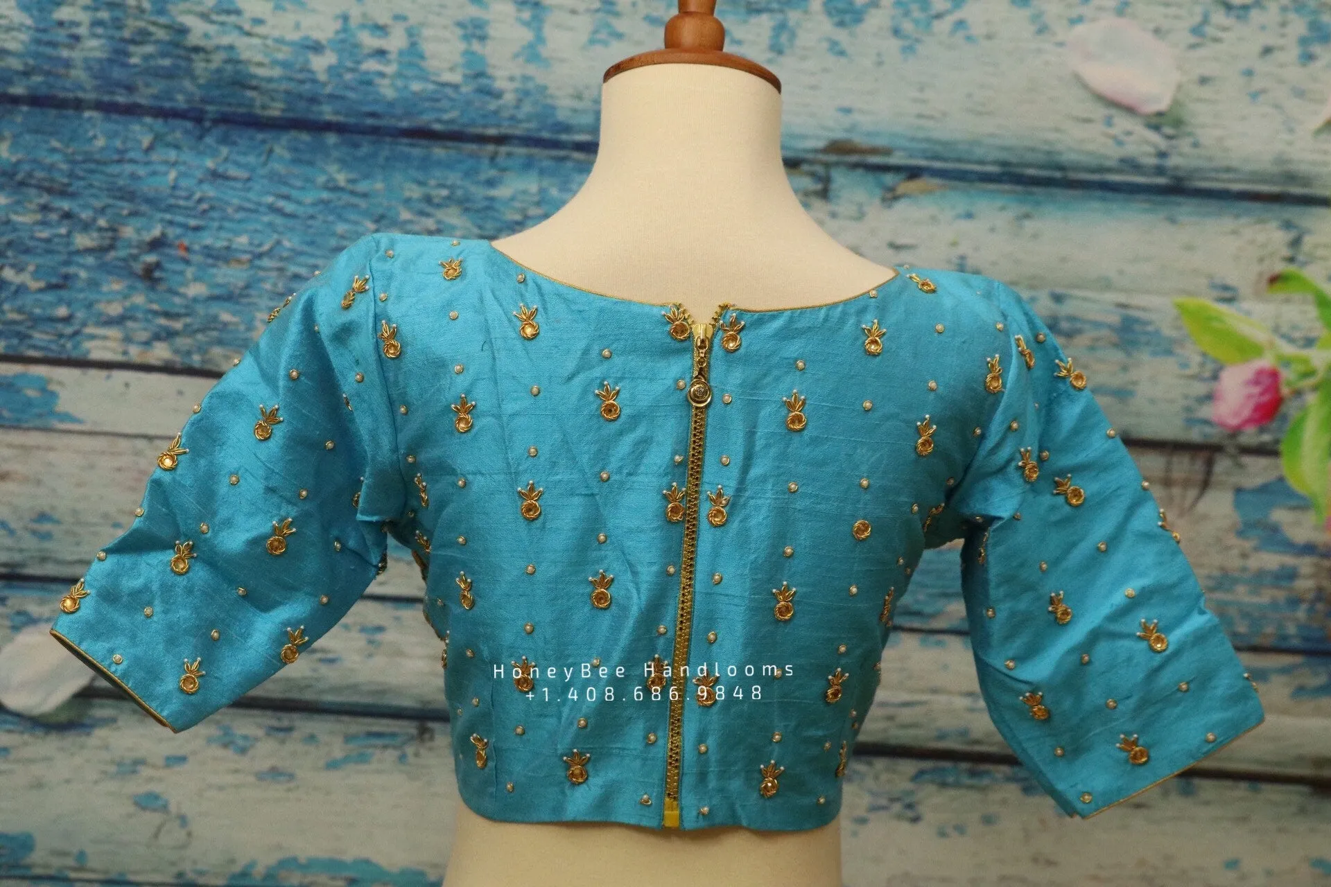 Saree Blouse| Saree Blouse |Maggam Work Blouse | saree stitched Blouse| Bollywood Blouse | Zardosi Work Blouse | Green Blouse | Nihira
