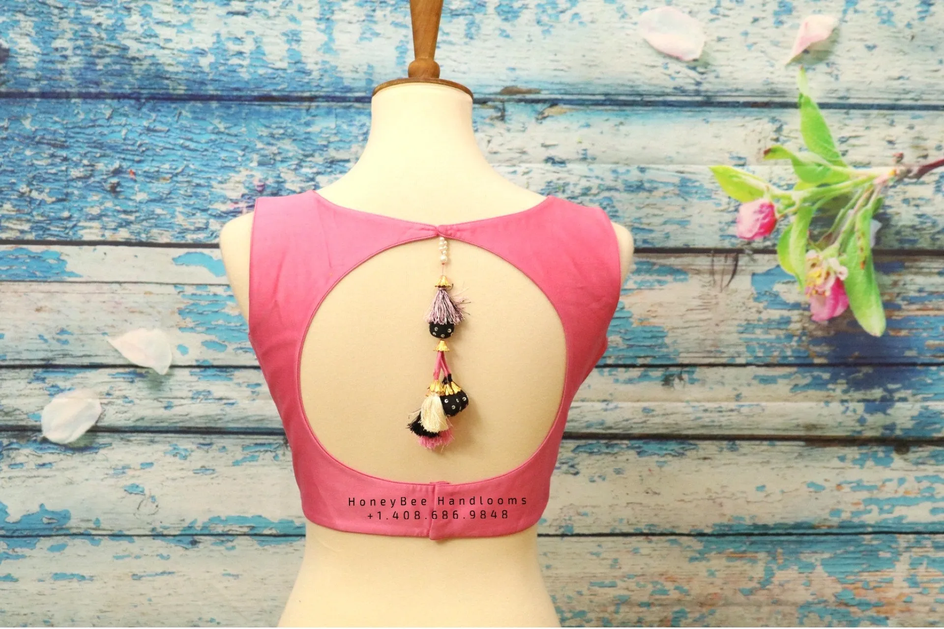 Saree Blouse| Saree Blouse |sleeveless Blouse | saree stitched Blouse| simple Blouse |fancy Work Blouse | HoneyBee Handlooms