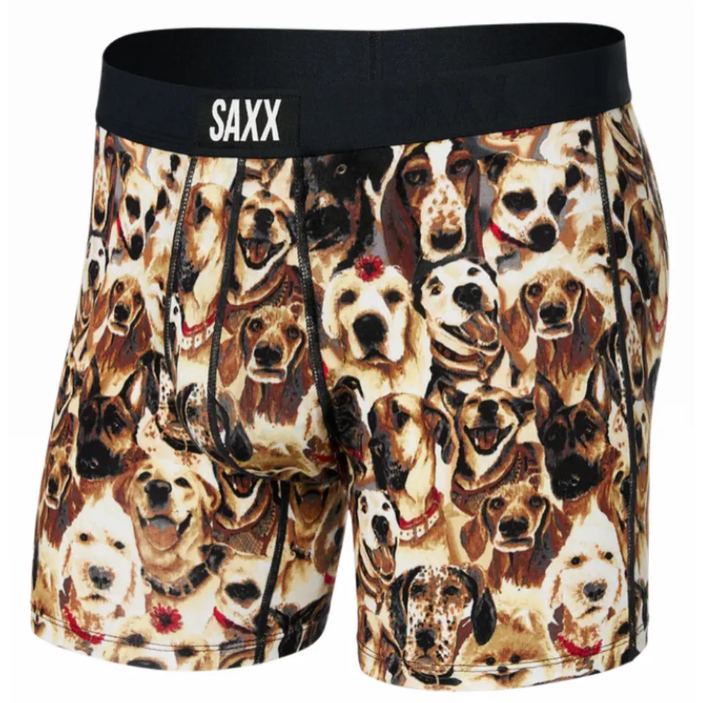 SAXX Mens Vibe Boxer Briefs