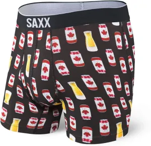 SAXX Underwear - Volt Boxer Brief - Canadian Lager - Size Small