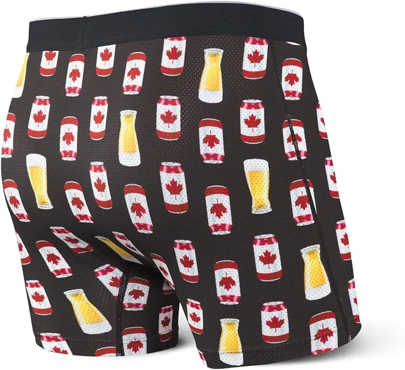 SAXX Underwear - Volt Boxer Brief - Canadian Lager - Size Small