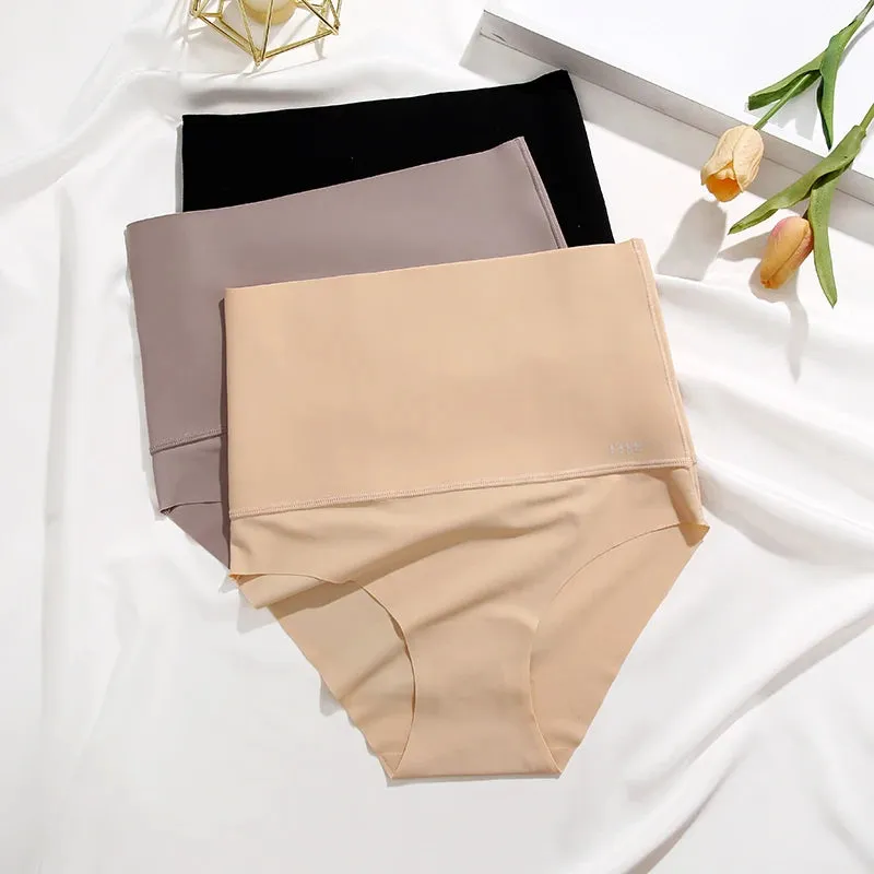 Seamless High Waist Tummy Control Briefs - Women's Panties for Slimming and Butt Lifting