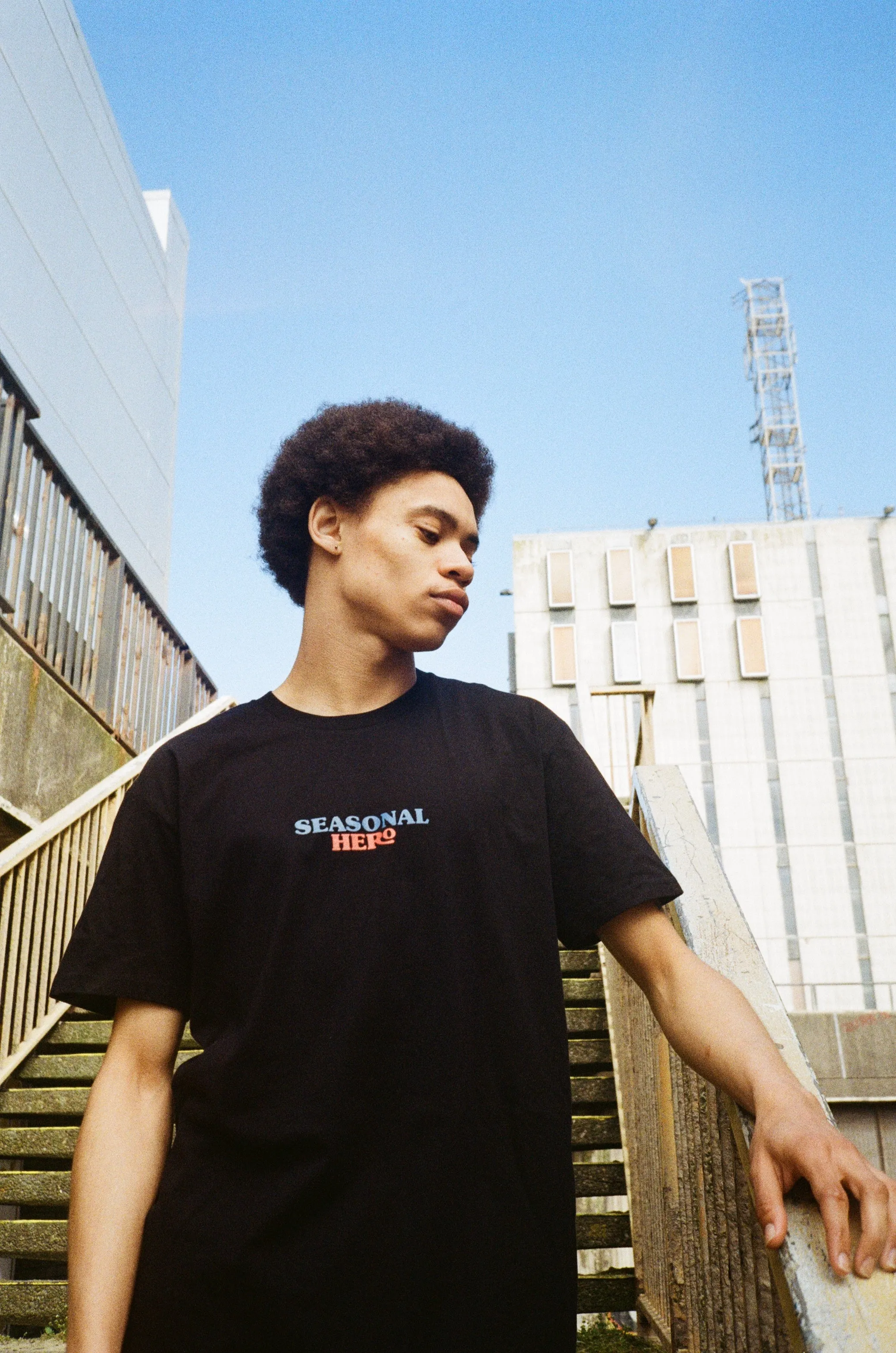 Seasonal Hero 'Fruity' Tee - Black
