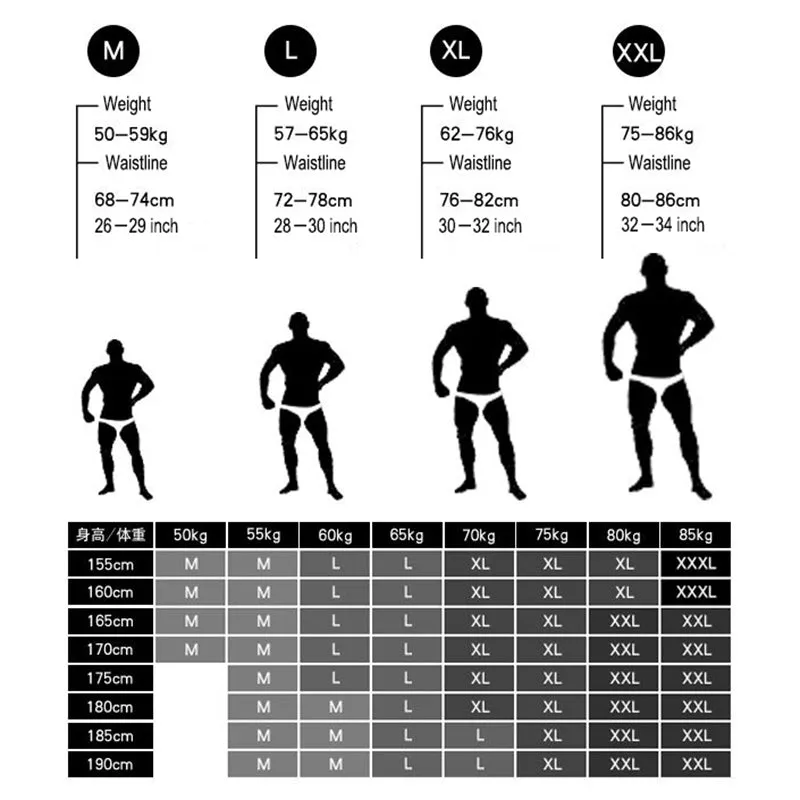 Sexy Men Briefs Quick Dry Underwear Shorts