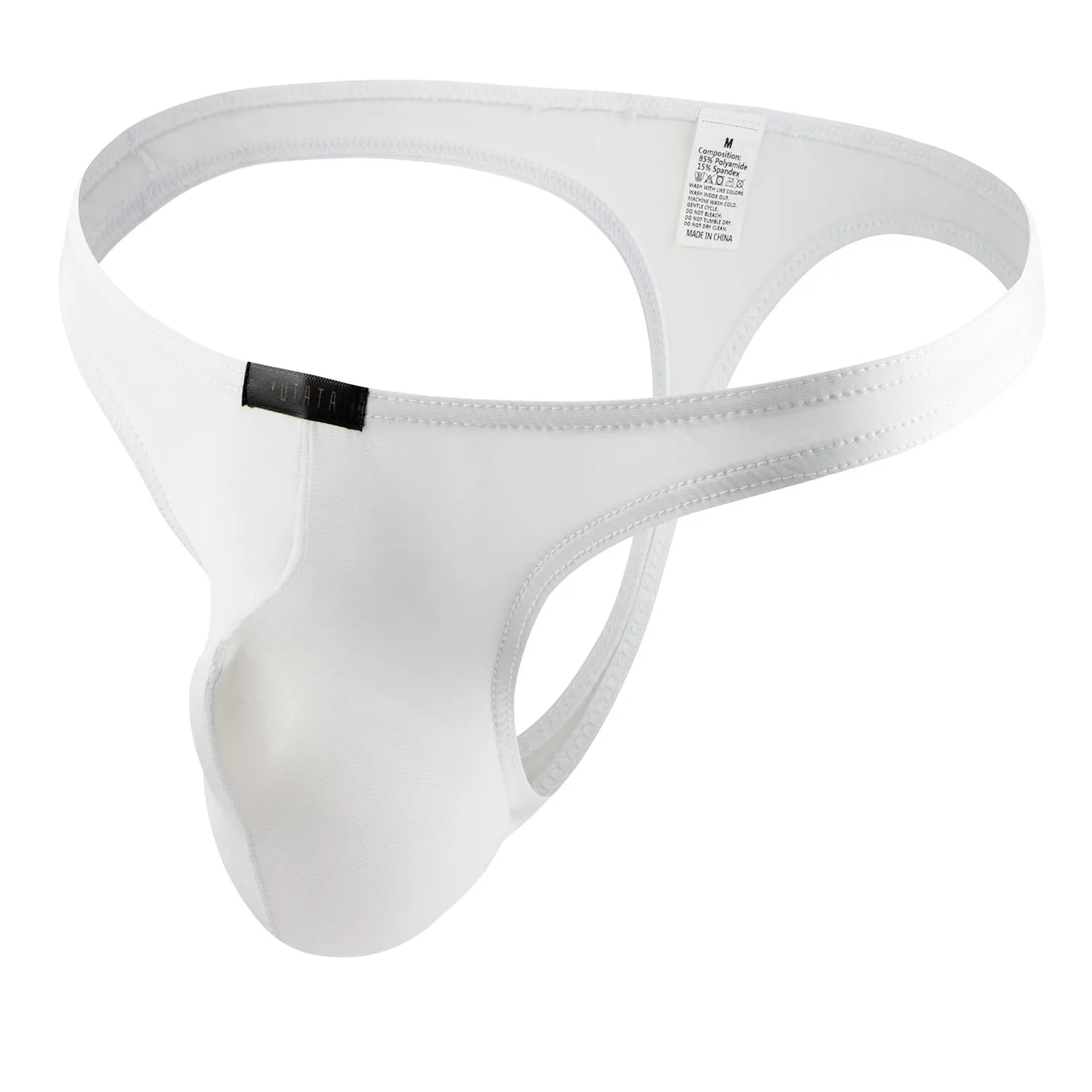 Sexy Translucent Elastic Nylon Men's Thong