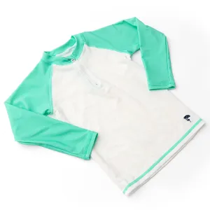 Shade Critters- H20 Rash guard (green anchors)