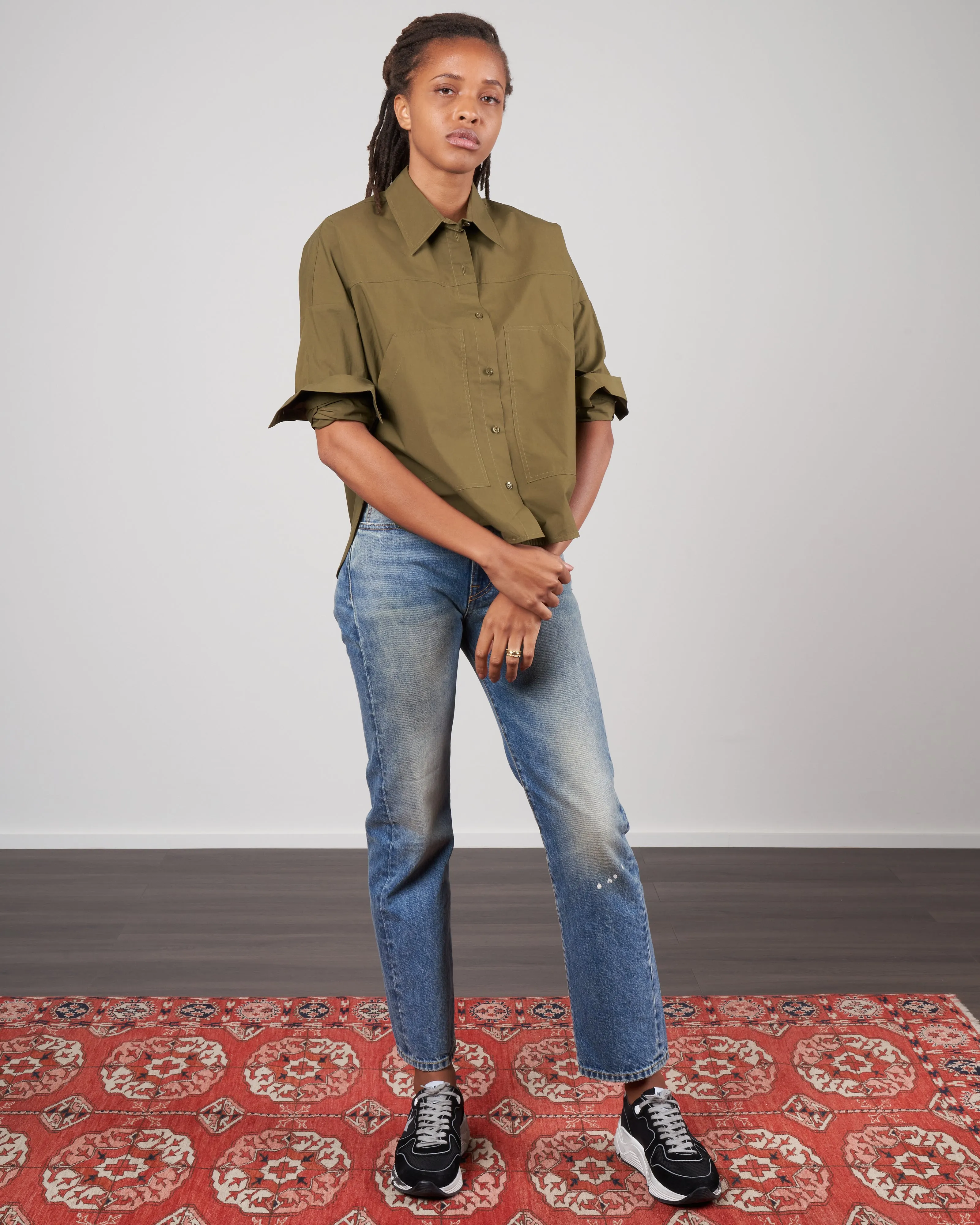shirt - kaki