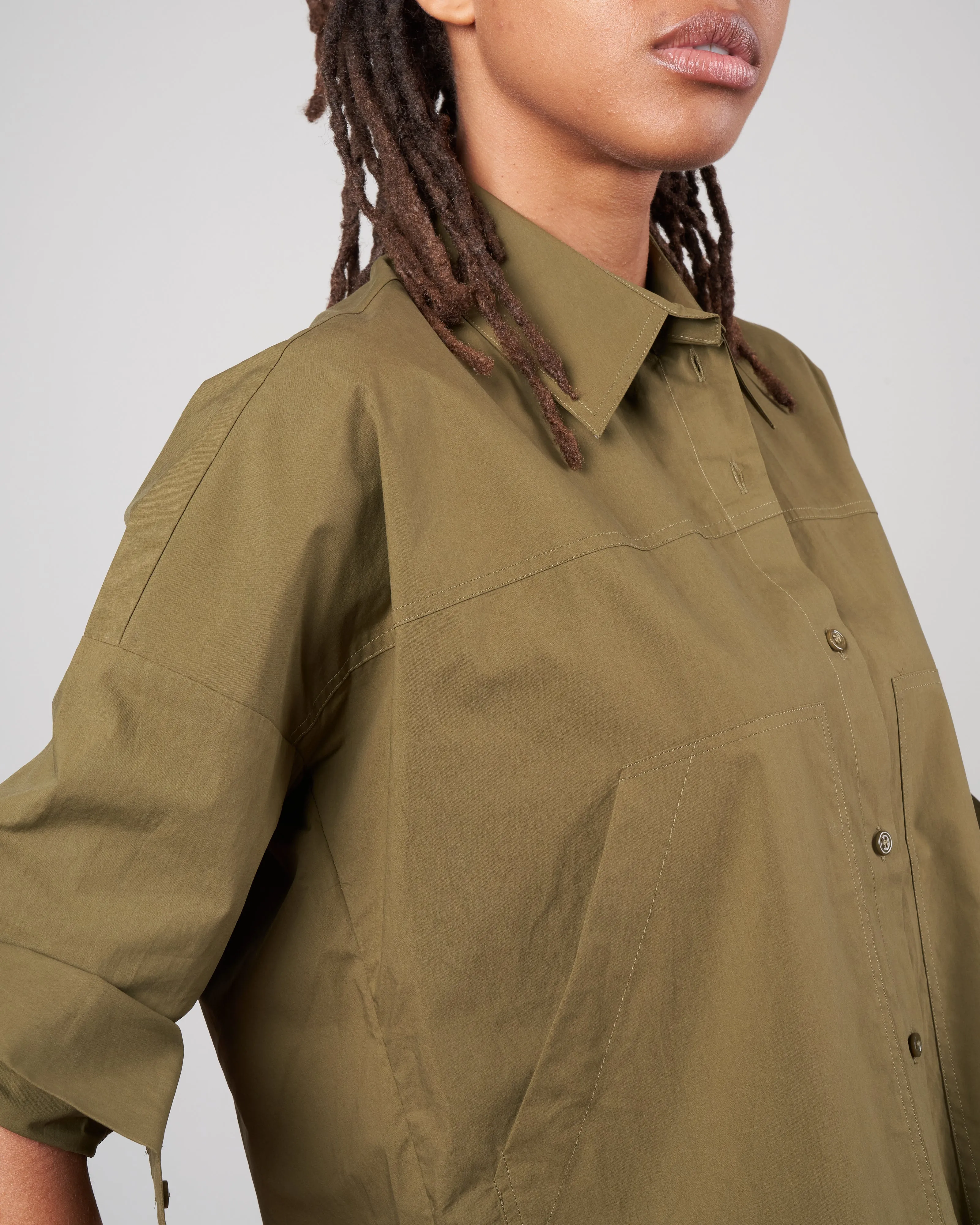 shirt - kaki