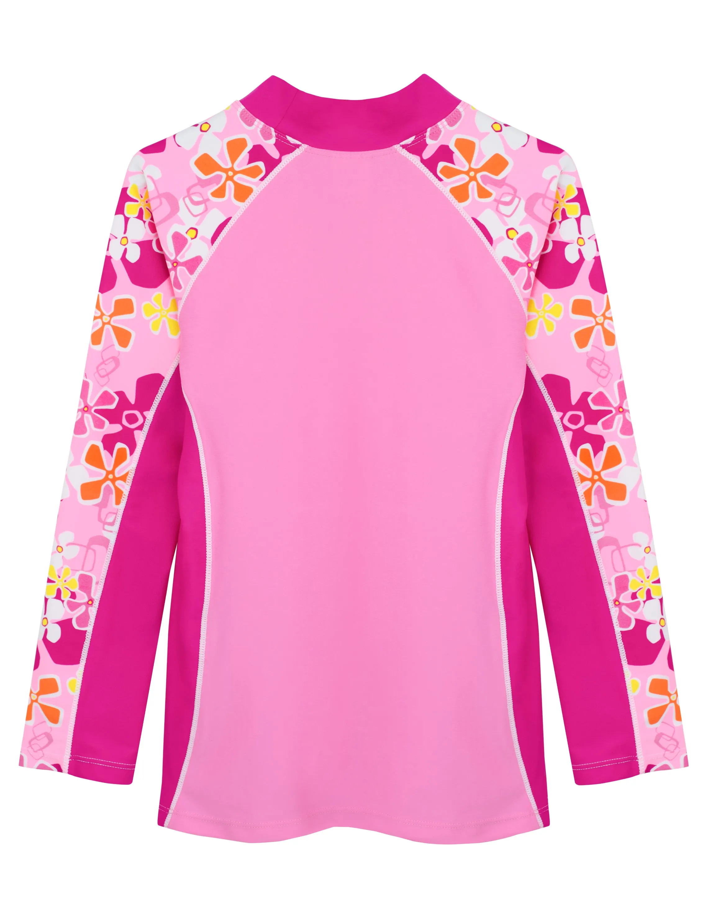Shoreline Long Sleeve Rash Guard - Fresia