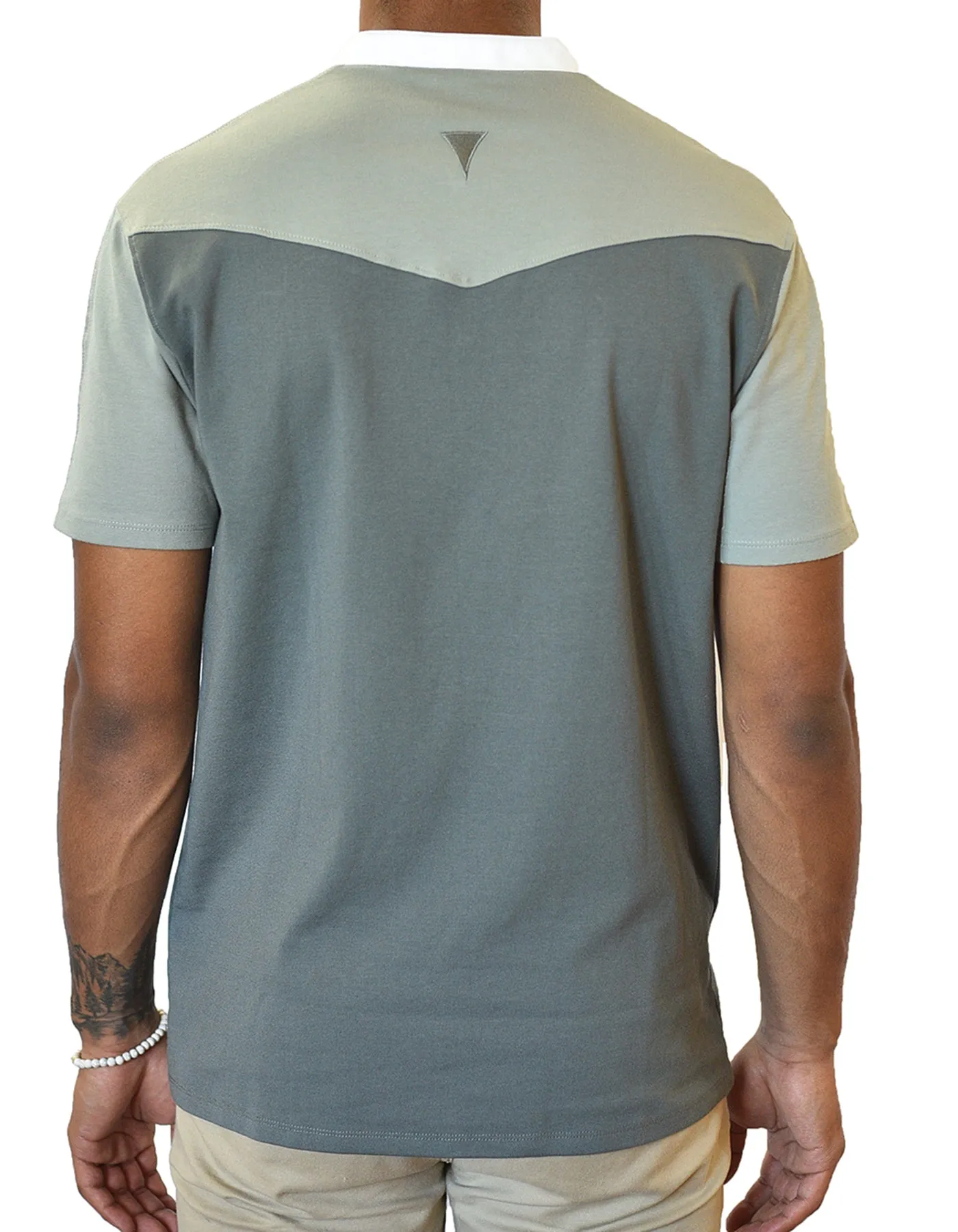 Short Sleeve Henley