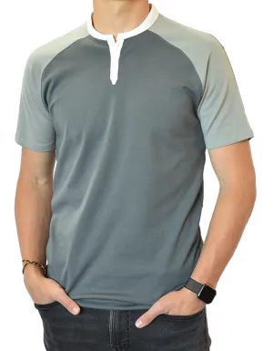 Short Sleeve Henley