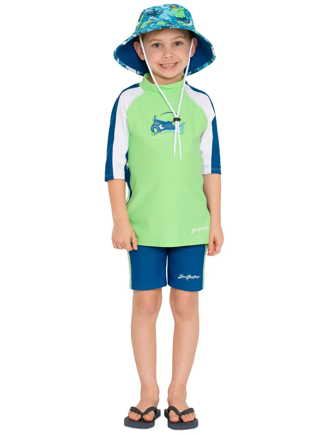 Short Sleeve Rash Guard - Flash Green