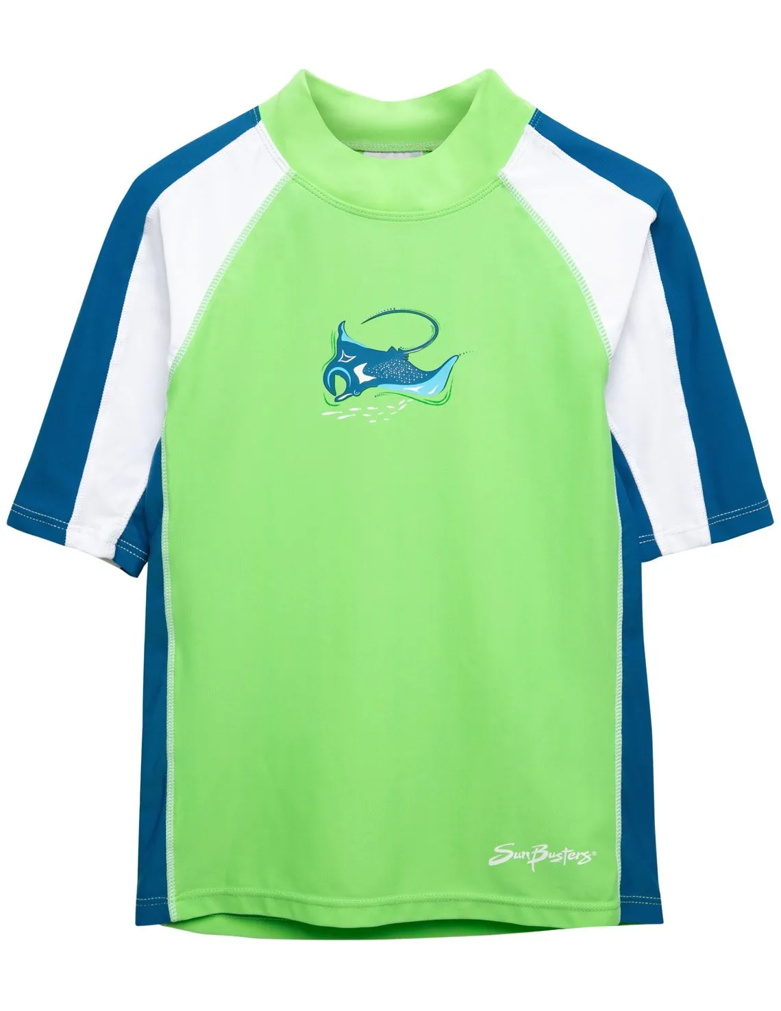 Short Sleeve Rash Guard - Flash Green