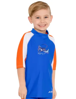 Short Sleeve Rash Guard - Marina