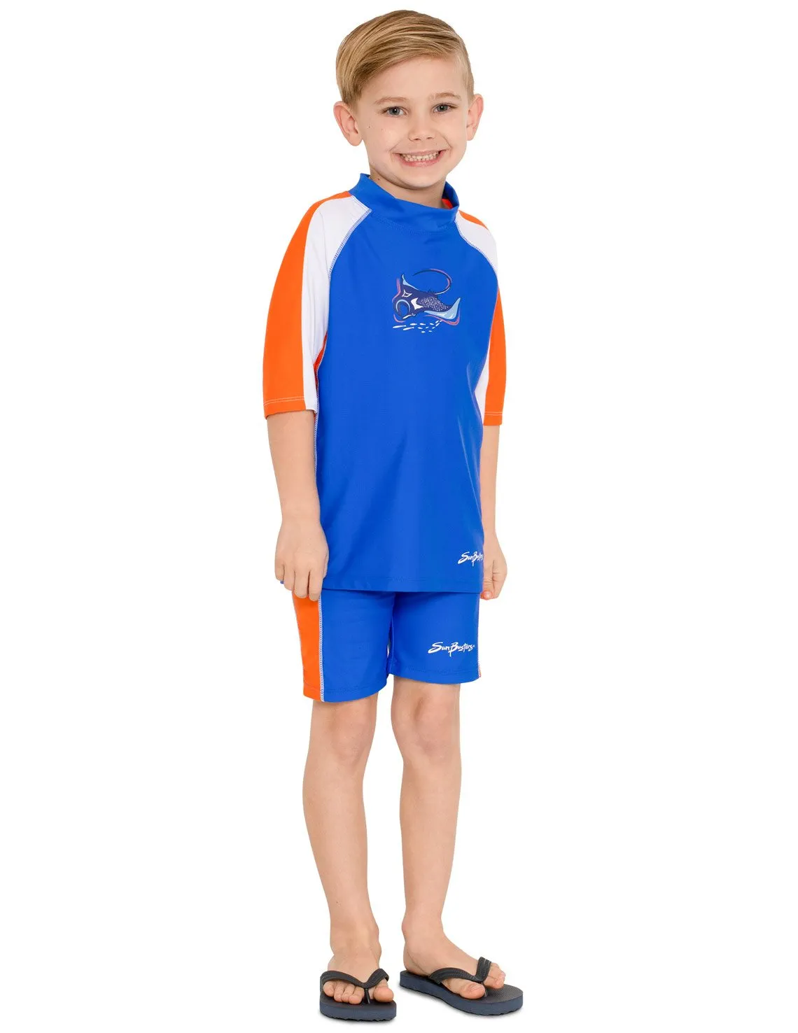 Short Sleeve Rash Guard - Marina