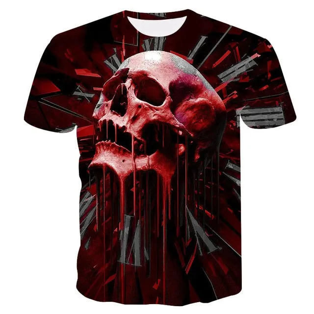 Shrek Shirt 3D Funny Casual T-Shirt Men's Hip Hop Round Neck Short Sleeve Tops Summer street fashion cool t-shirt Men's Wear