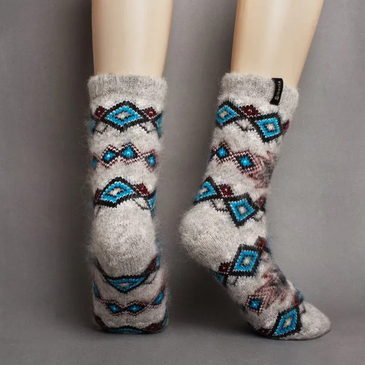 Siberia Spirit Mesa Mosaic Crew Socks