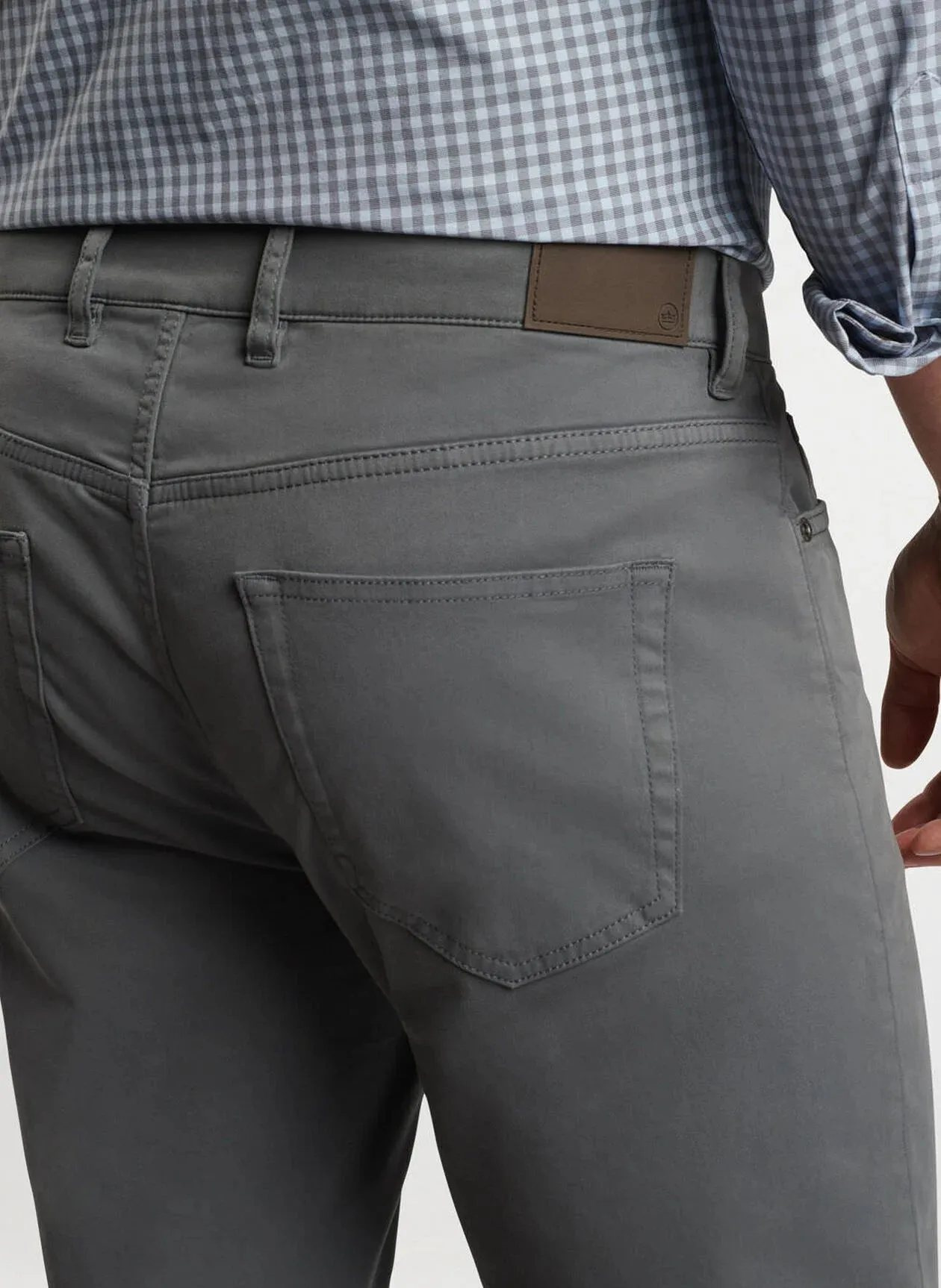 Signature Sateen Five-Pocket Pant