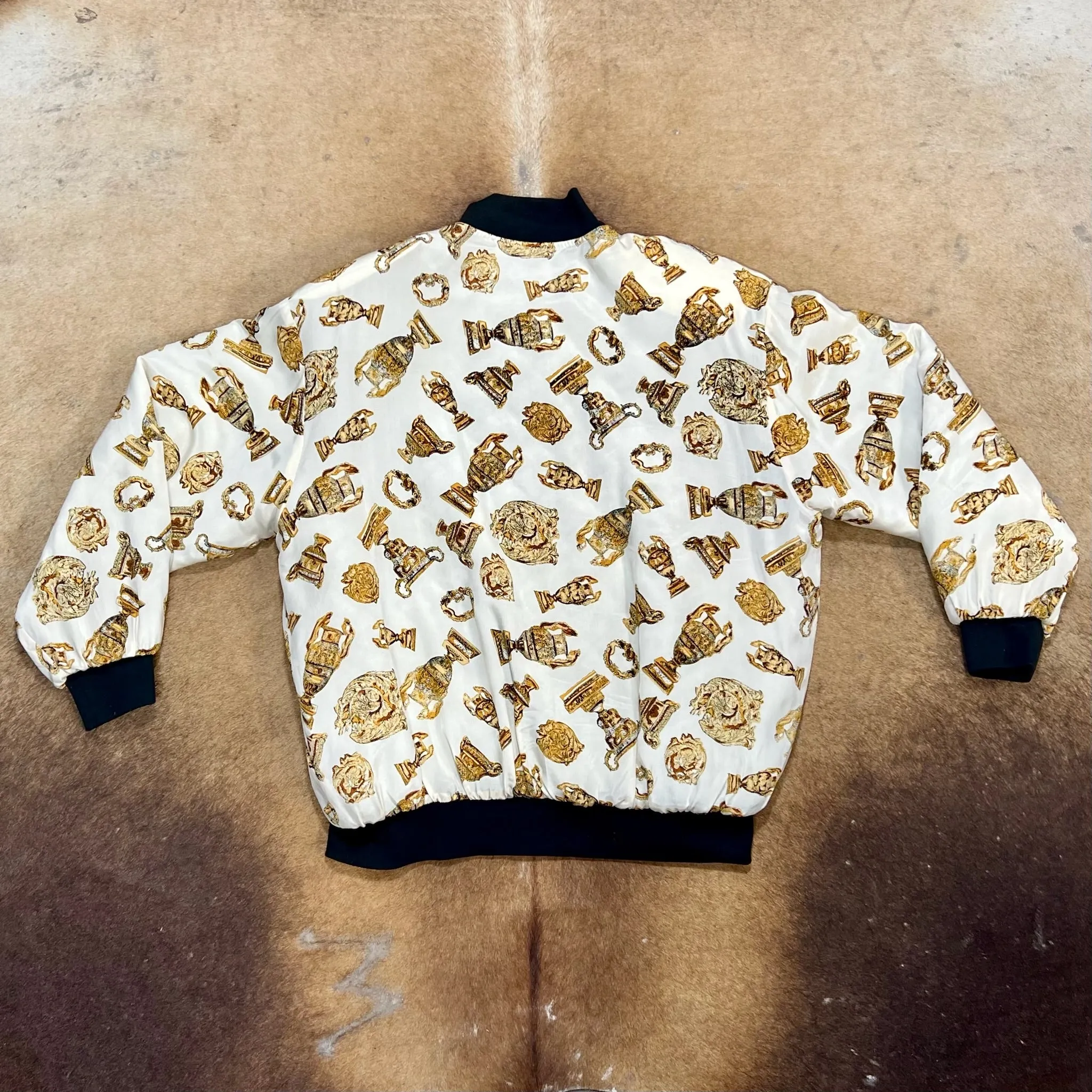 Silk Bomber Jacket - MED/Large