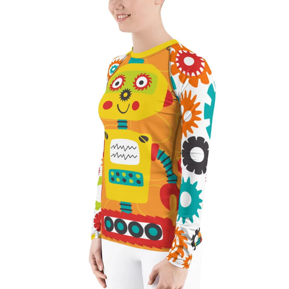 Simeon Robot Rash Guard
