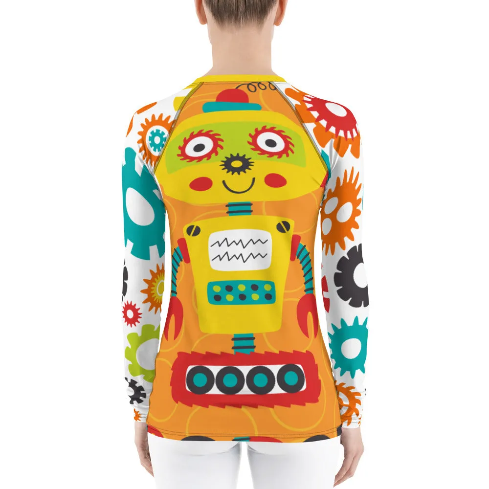 Simeon Robot Rash Guard