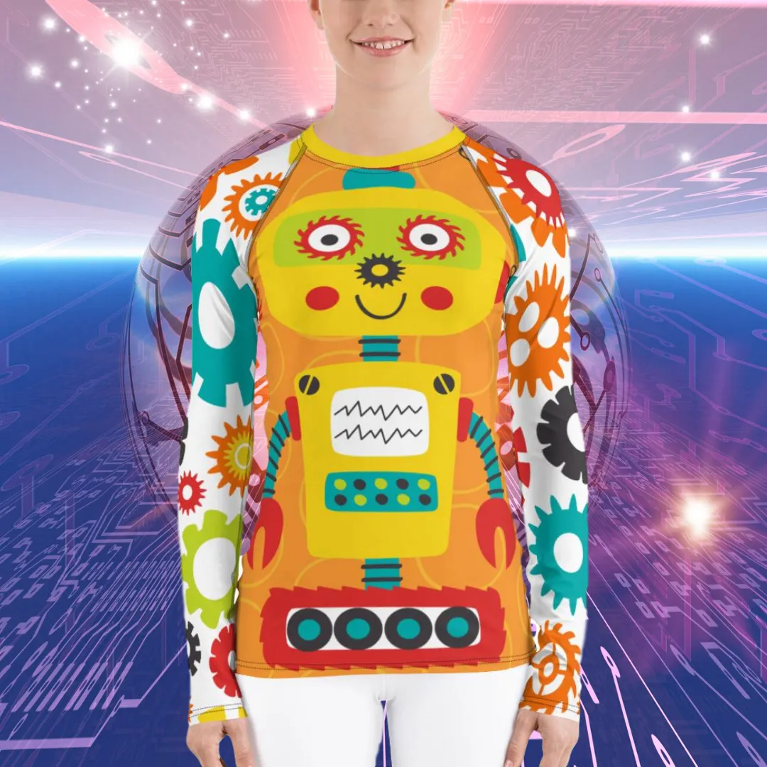 Simeon Robot Rash Guard