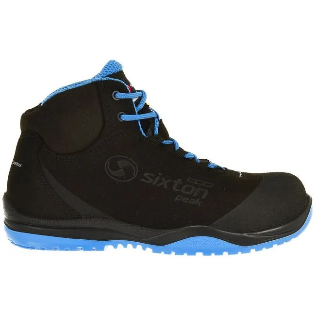 Sixton 91370-01 Cuban High S3 SRC ESD Zwart/Blauw