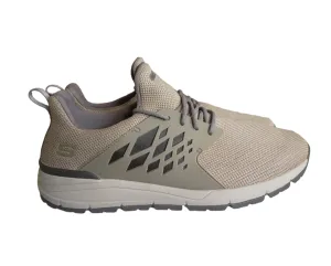 Skechers Mens Taupe 210050 Volero ARZA Memory Foam Lace Up Sneaker Shoes