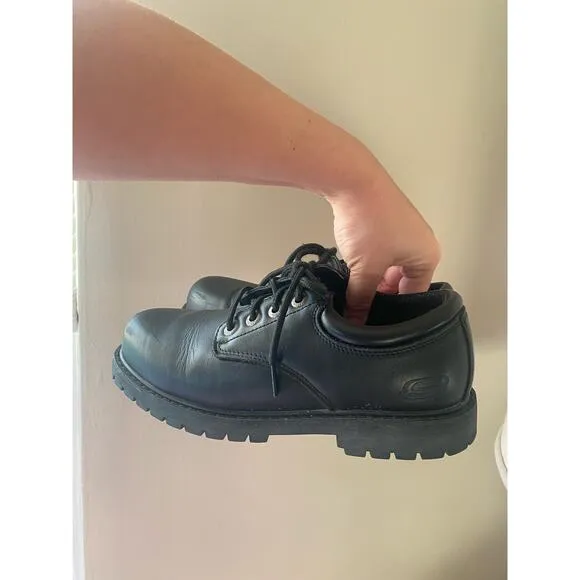 Skechers Work Shoe Men's 7 US / 6 UK / 39.5 Cottonwood Elks Slip Resistant 77041