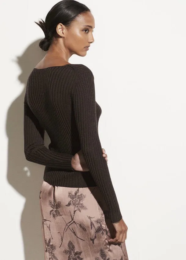 Skinny Rib Scoop Neck (Verona)