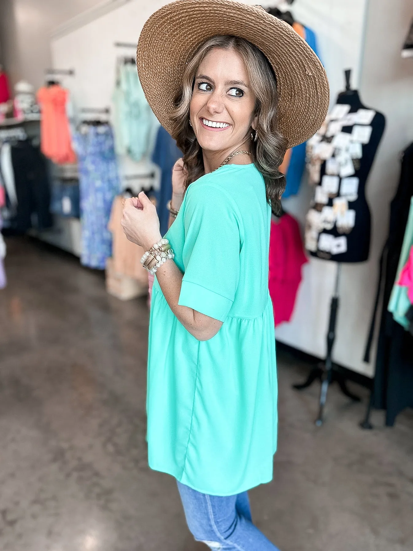 Skipper Babydoll Tunic